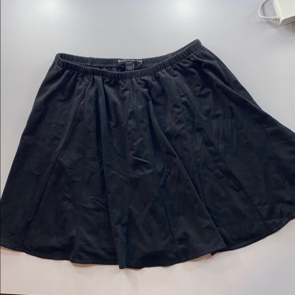 Brandy Melville Velvet Skirt